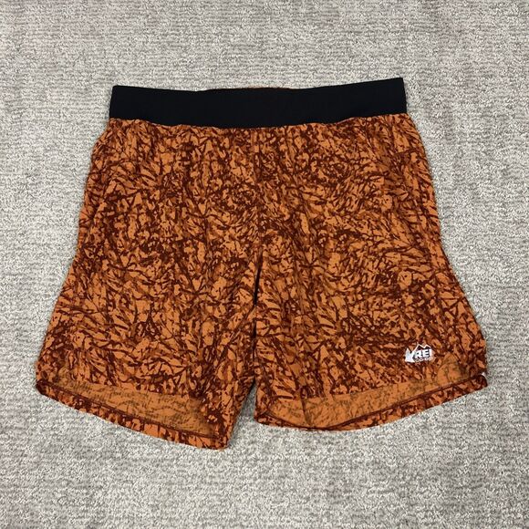 REI Other - REI Co-op Swiftland 7” Running Shorts Mens Medium Orange Lined Trail Lightweight